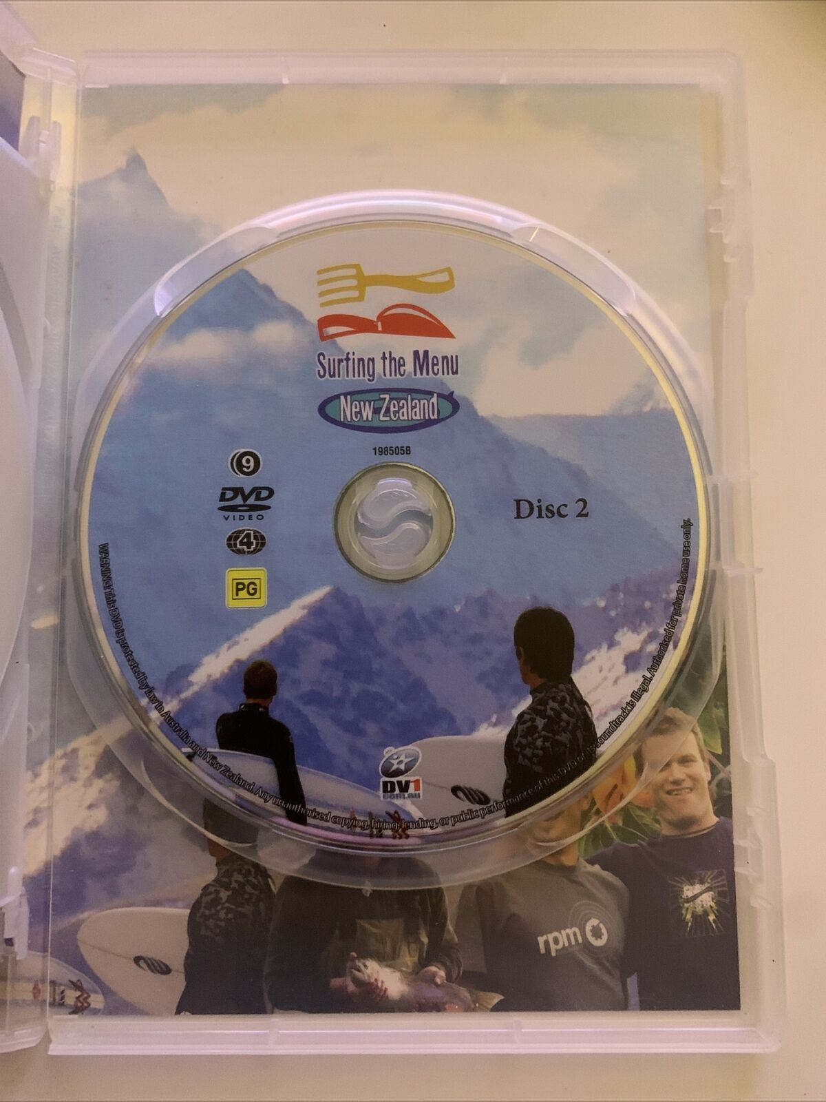 Surfing the Menu: New Zealand Series (DVD) Mark Gardner, Ben O'Donoghue