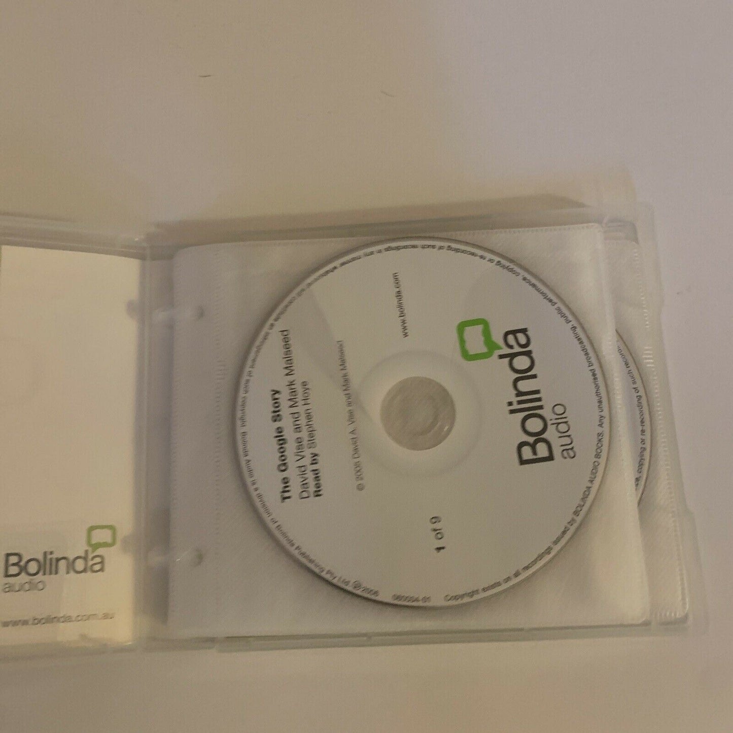 The Google Story by David A. Vise (Audio CD, 2006)