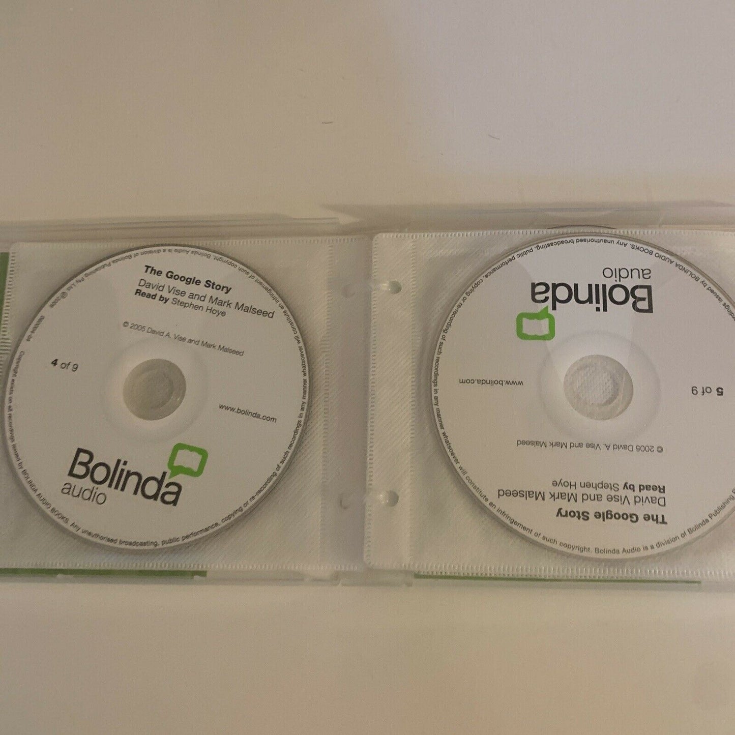 The Google Story by David A. Vise (Audio CD, 2006)