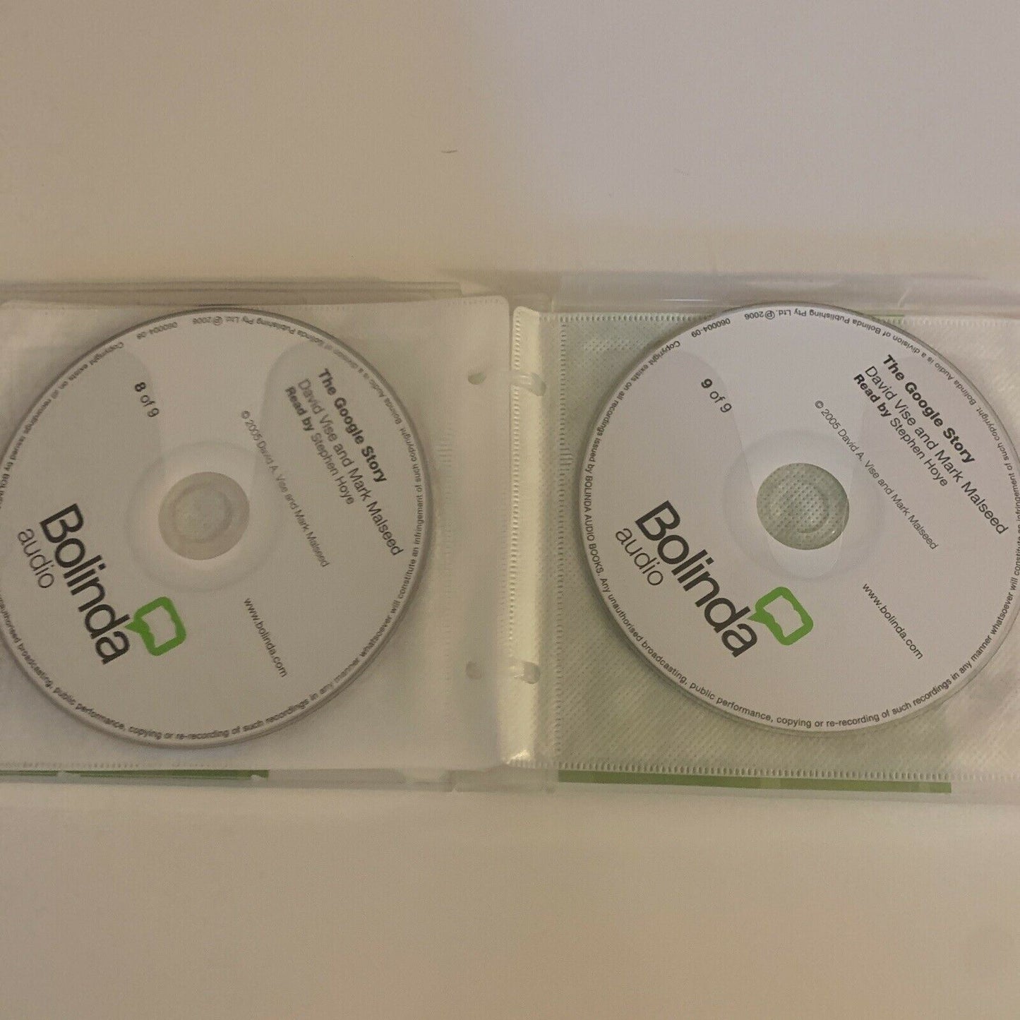 The Google Story by David A. Vise (Audio CD, 2006)