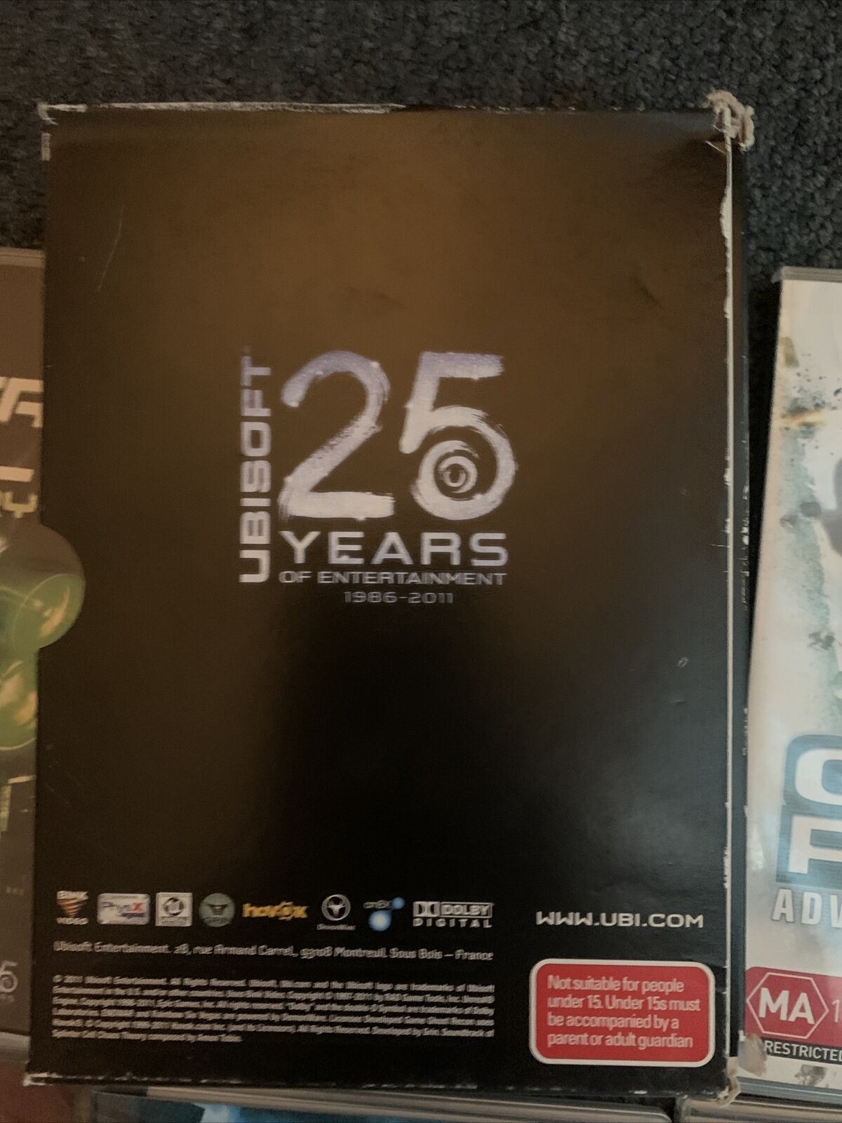 TOM CLANCY'S COLLECTION 5 PC DVD GAMES - ubisoft 25years - Rare