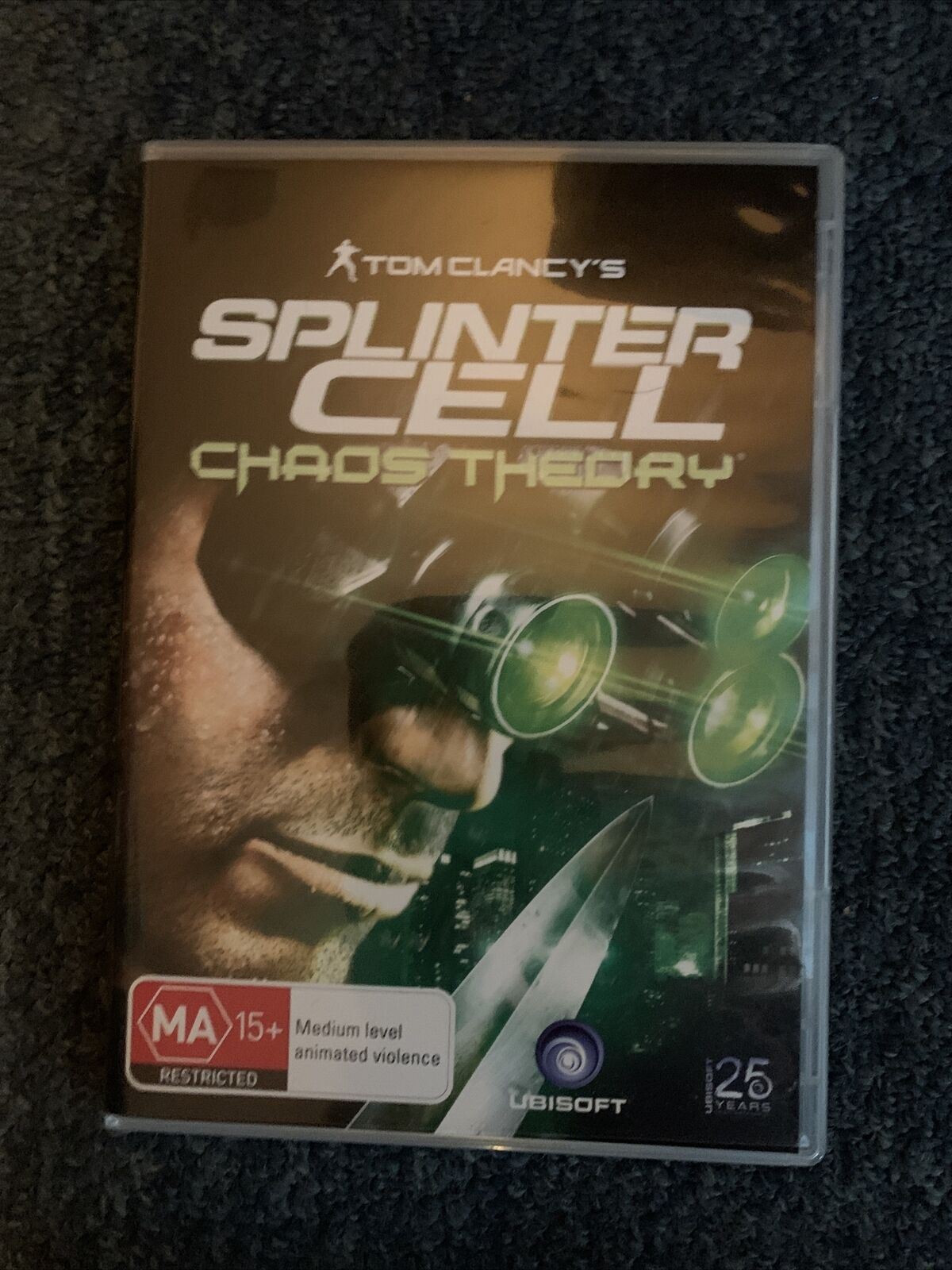 TOM CLANCY'S COLLECTION 5 PC DVD GAMES - ubisoft 25years - Rare