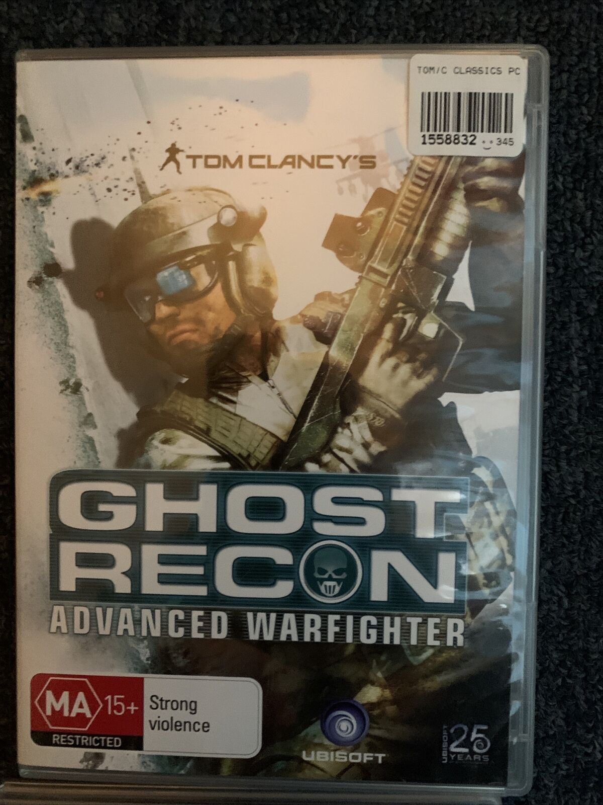 TOM CLANCY'S COLLECTION 5 PC DVD GAMES - ubisoft 25years - Rare