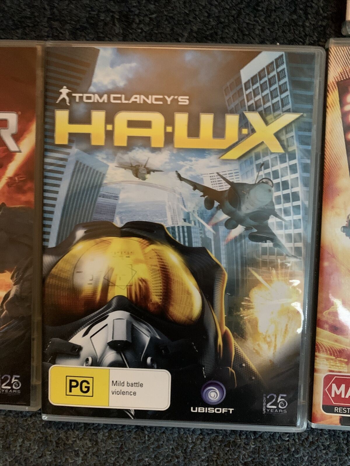 TOM CLANCY'S COLLECTION 5 PC DVD GAMES - ubisoft 25years - Rare