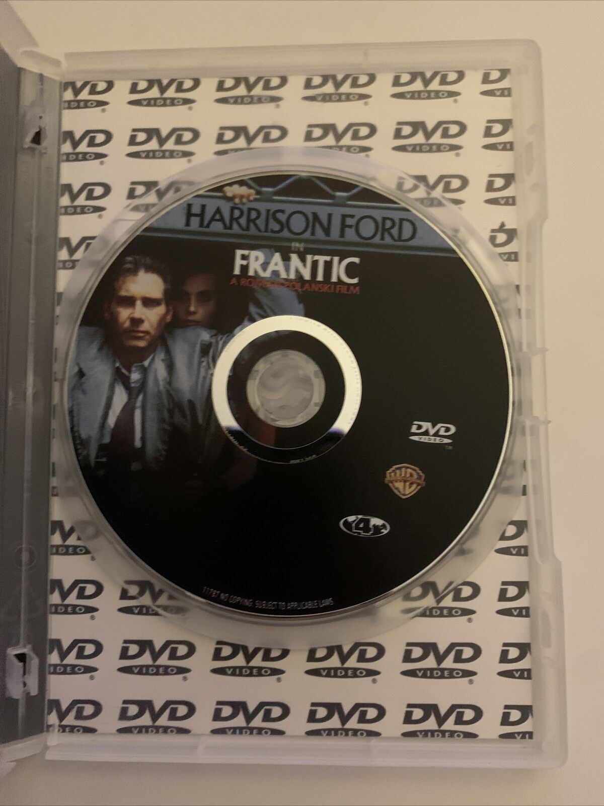 Frantic (DVD, 1988) Roman Polanski Film. Harrison Ford. Region 4&2