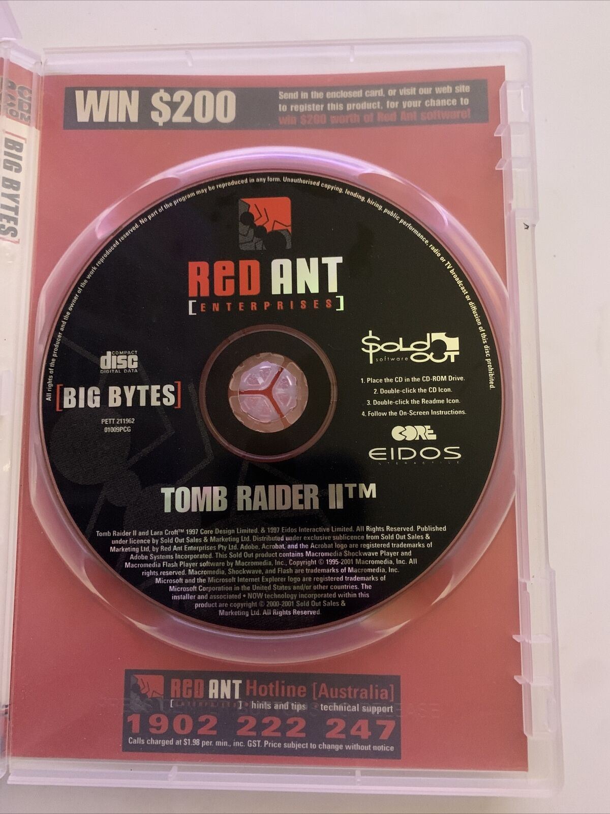 Tomb Raider 2 - PC CD-ROM Game