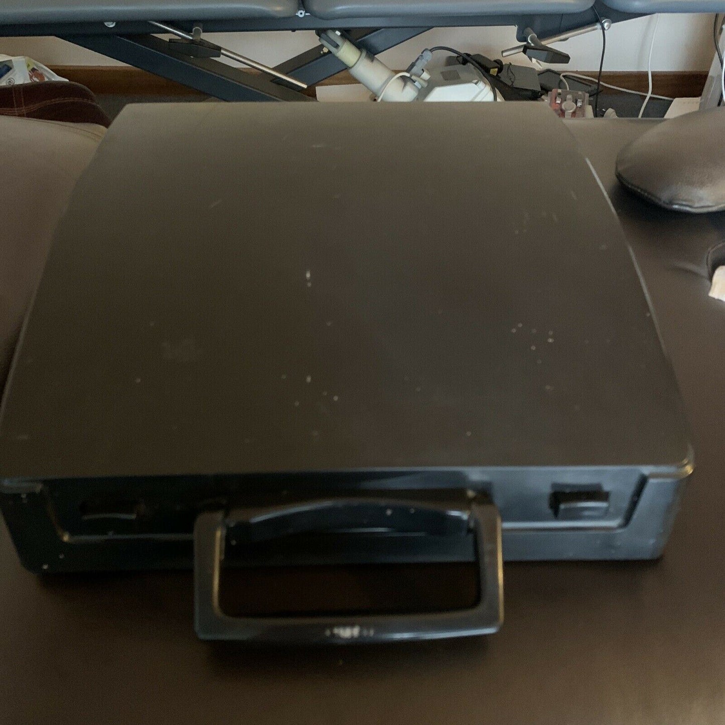 Vintage Chevron Deluxe Typewriter with Case - Portable Typewriter