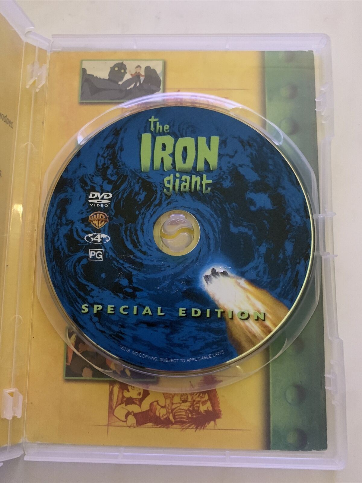 The Iron Giant - Special Edition (DVD, 1999) Jennifer Aniston. Region 4&2
