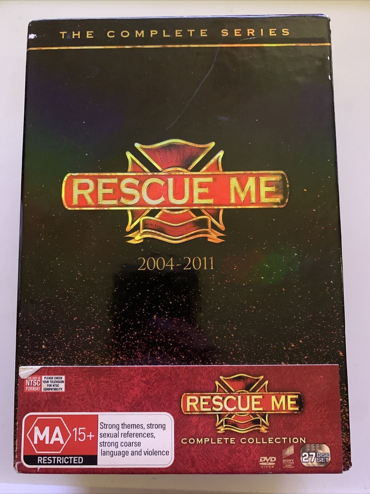Rescue Me - The Complete Series (DVD, 27-Discs) Denis Leary. Region 4 & 1