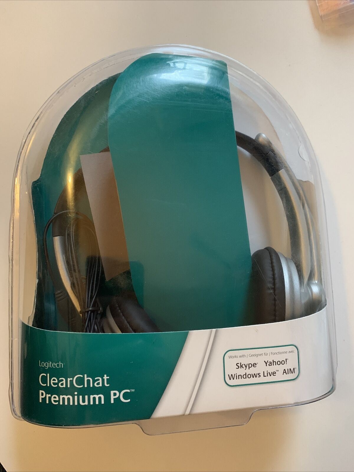 Logitech ClearChat Premium Stereo PC Headset with Noise Cancelling Microphone