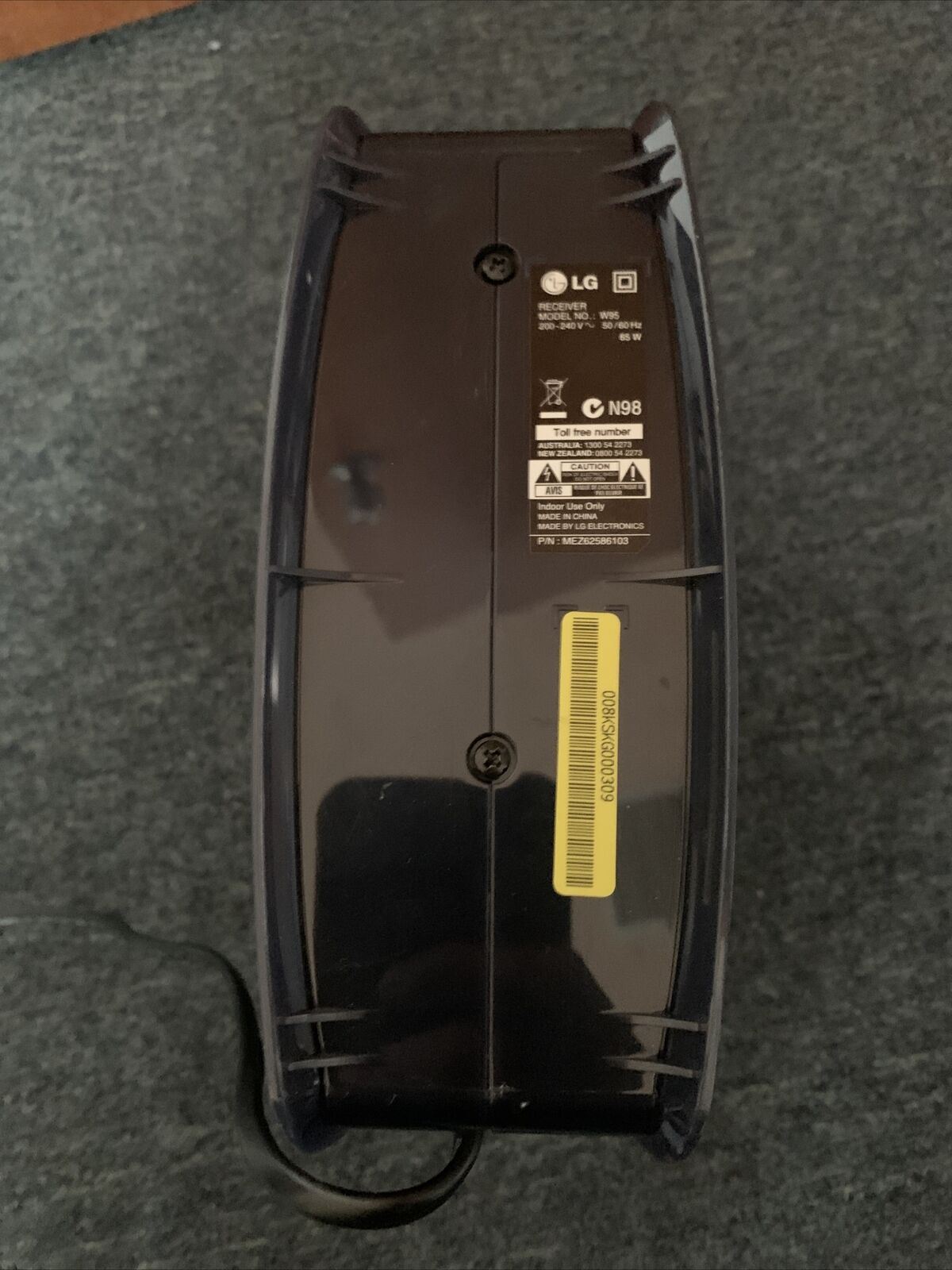 LG W95 Wireless Speaker Receiver - Base Only