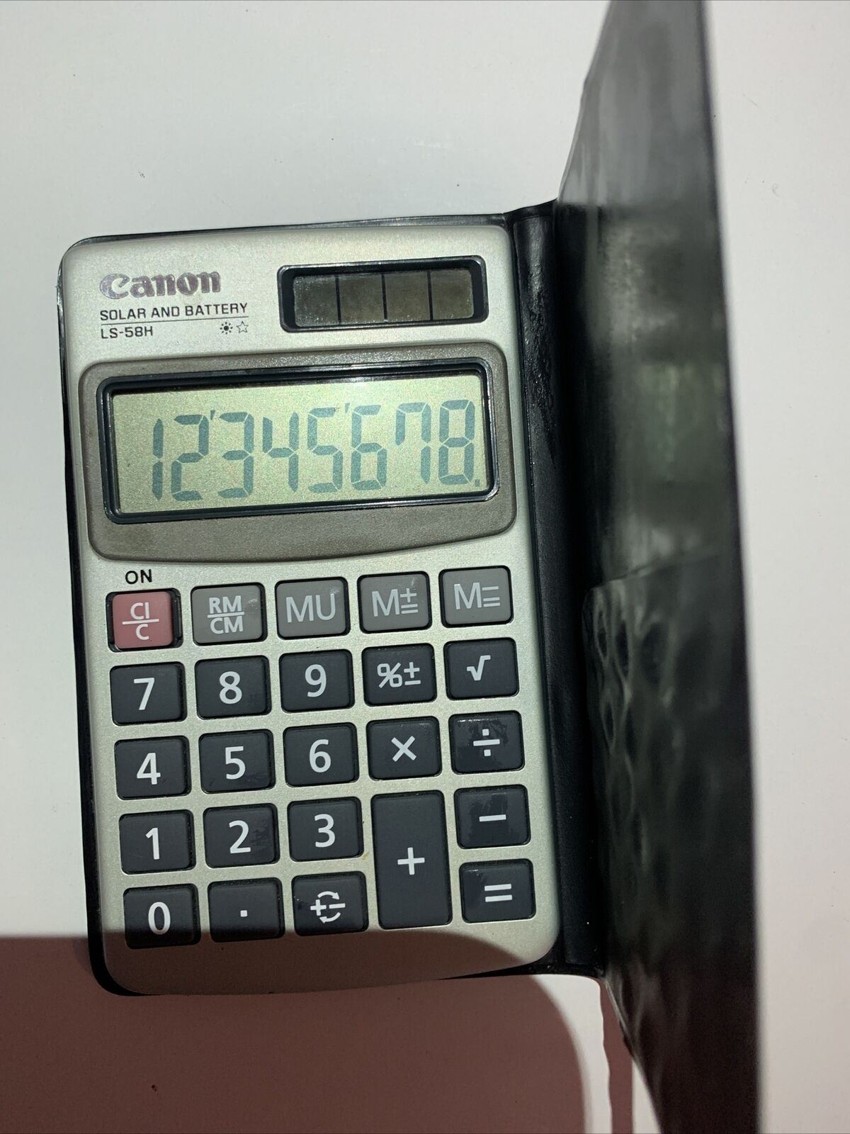 Canon LS-58H Solar Powered Pocket Calculator