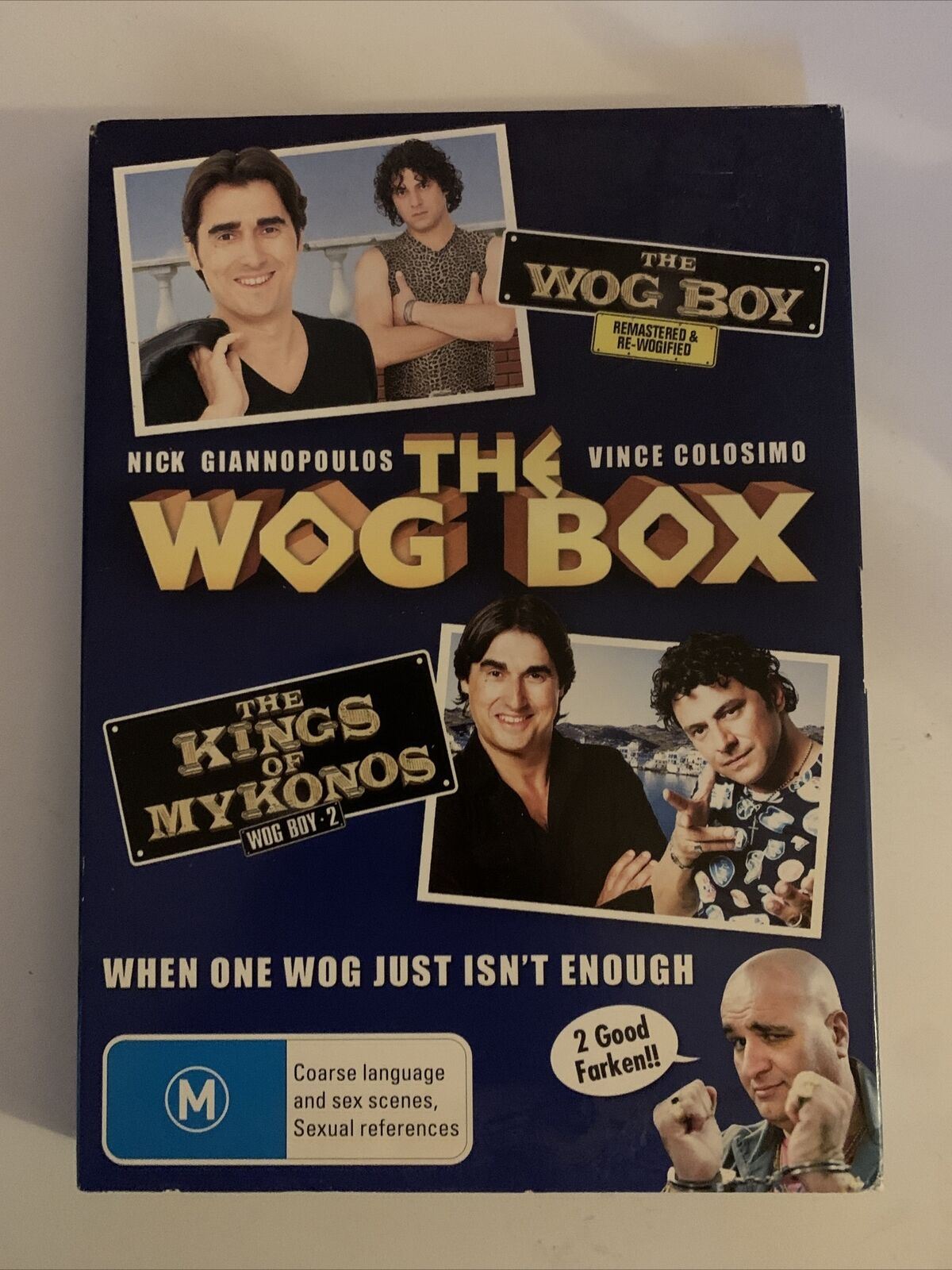 The Wog Box - Wog Boy 1 & 2 (DVD, 2011, 2-Disc) Region 4 – Retro Unit