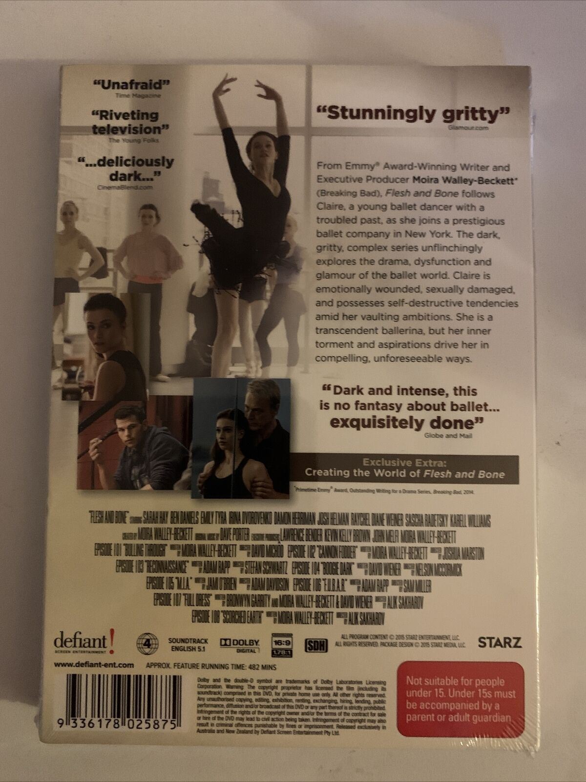 *New Sealed* Flesh And Bone (DVD, 2015) Sarah Hay, Ben Daniels. Region 4