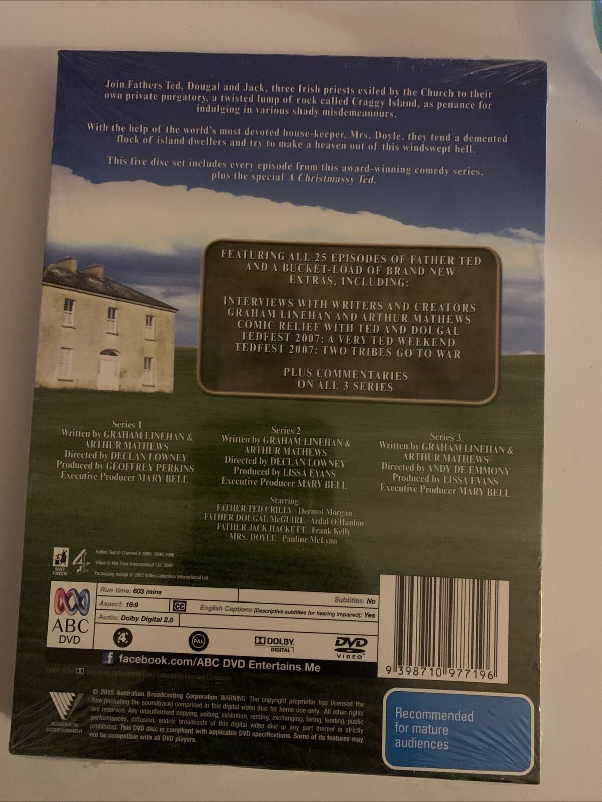 *New Sealed* Father Ted - The Complete Series Definitive Edition (DVD) Region 4