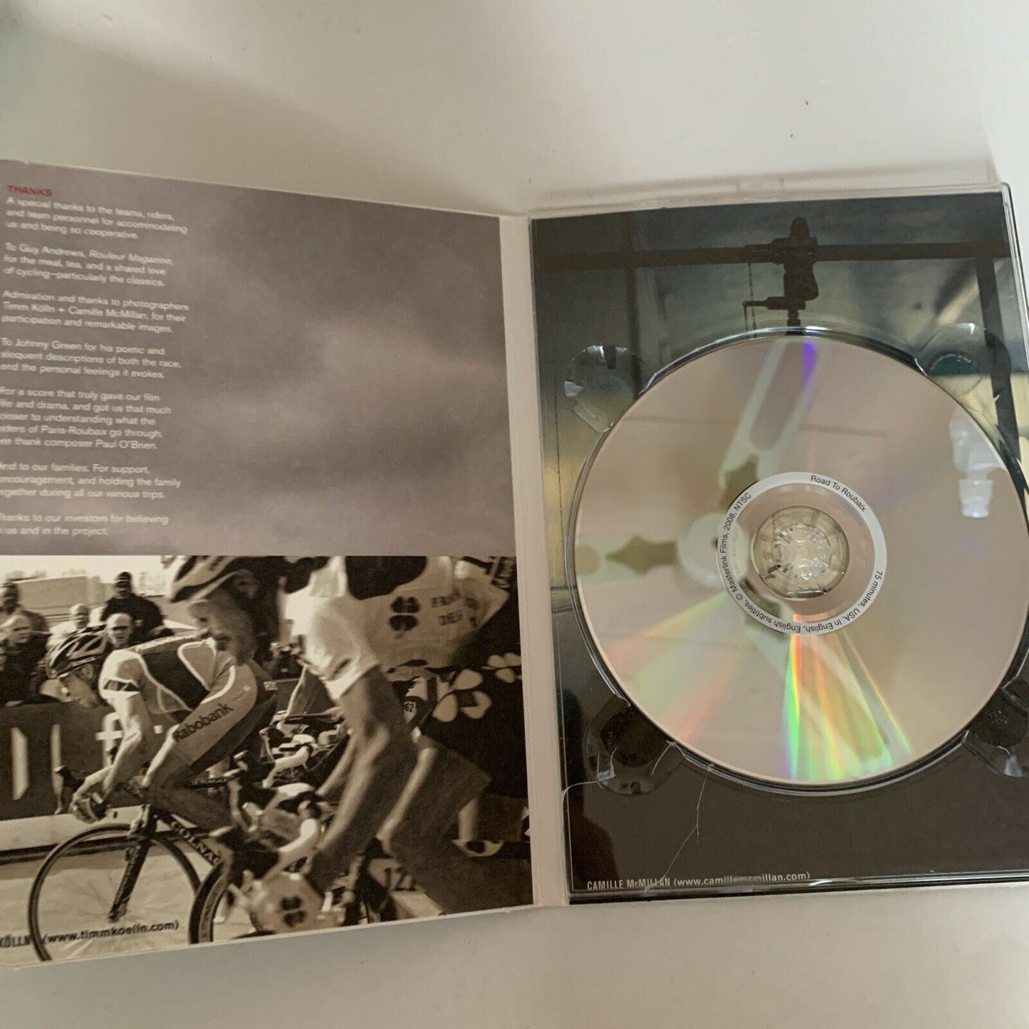 Road To Roubaix (DVD, 2008) Award Winning Cycling Documentary. All Regions