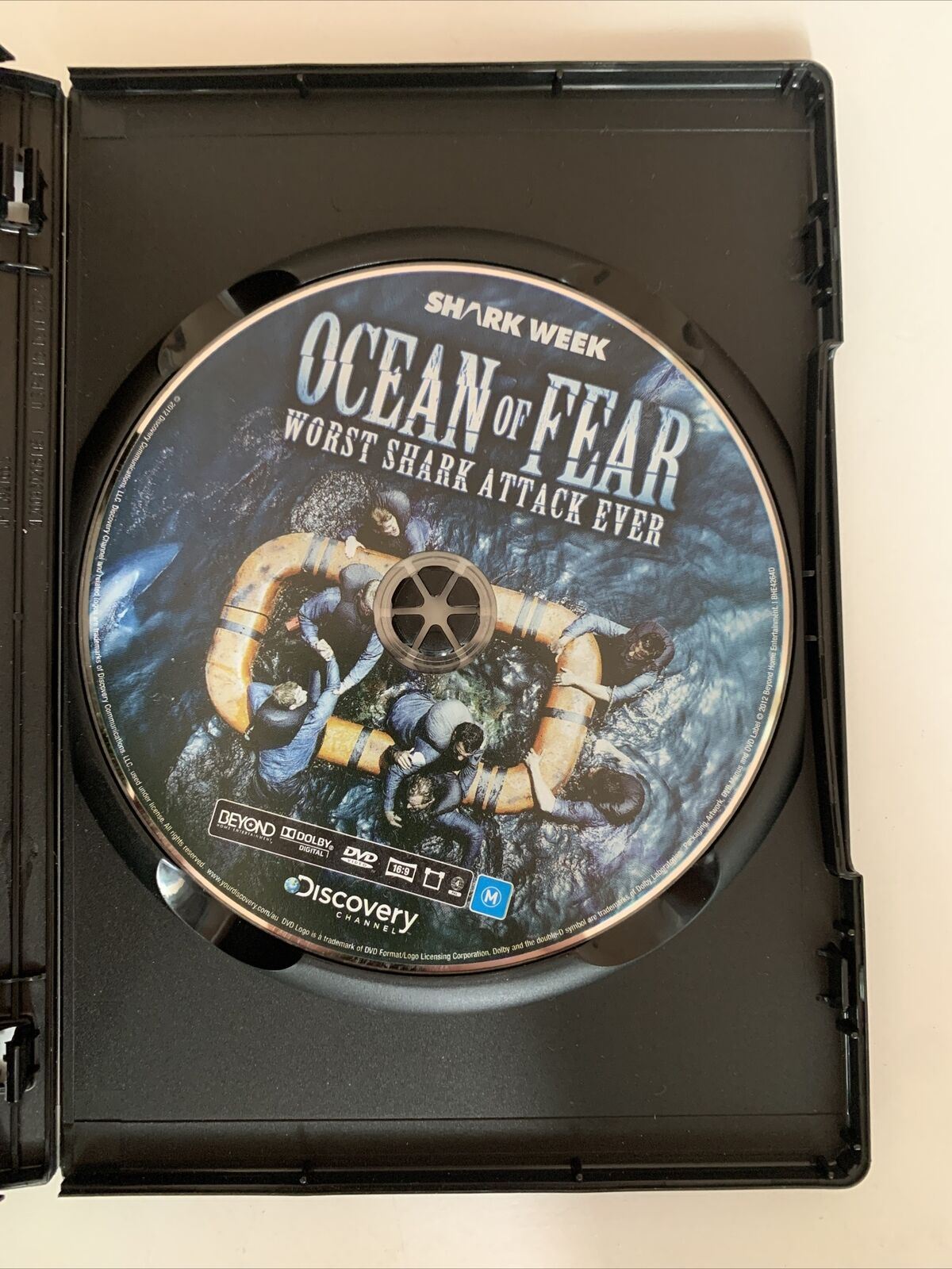 Shark Week - Ocean Of Fear - Worst Shark Attack Ever (DVD, 2012) Region 4