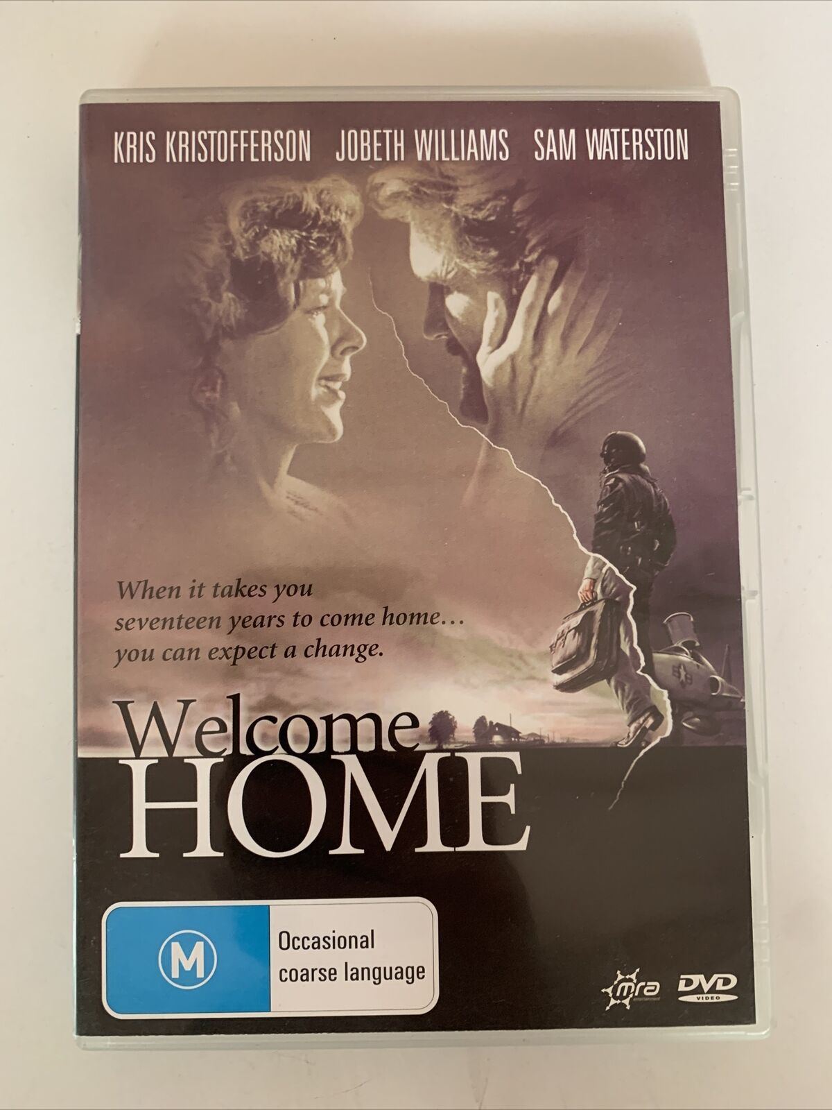 Welcome Home (DVD, 1989) Kris Kristofferson, JoBeth Williams, Sam Waterston RARE