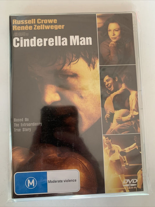 *New Sealed* Cinderella Man (DVD, 2005) Russell Crowe, Renée Zellweger. Region 4