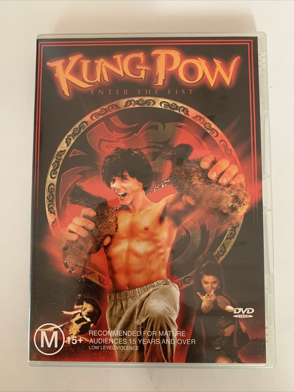 Kung Pow Enter The Fist DVD 2002 Steve Oedekerk Fei Lung