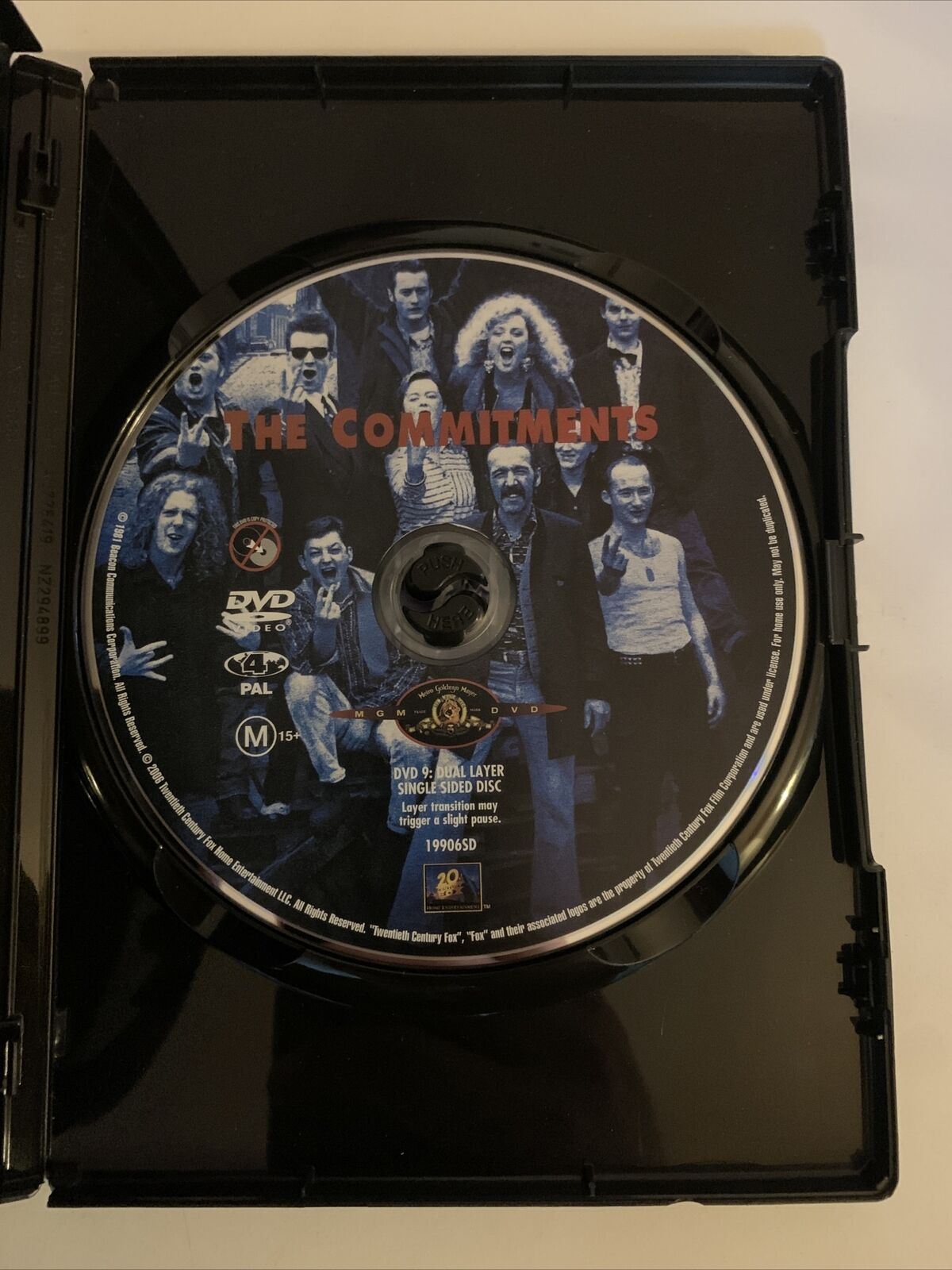 The Commitments - Special Edition (DVD, 1991) Region 4