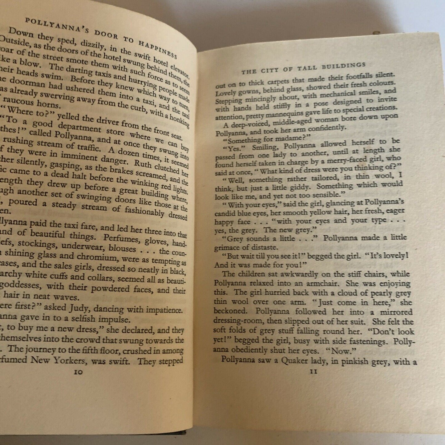 Pollyanna's Door To Happiness - Elizabeth Borton 1949 Hardcover
