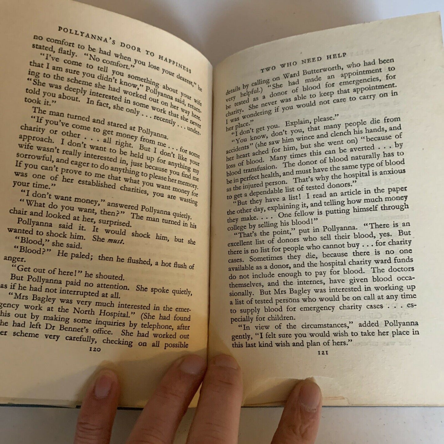 Pollyanna's Door To Happiness - Elizabeth Borton 1949 Hardcover