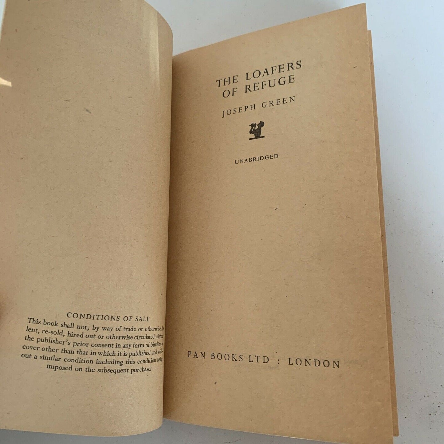 The Loafers Of Refuge by Joseph Green 1967
