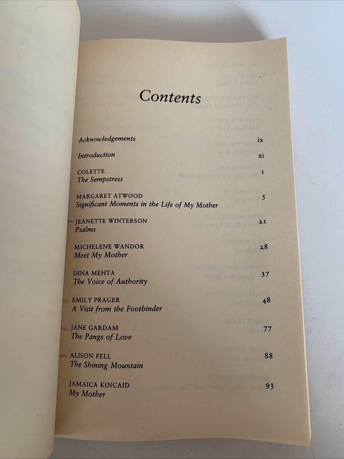 Close Company: Stories of Mothers and Daughters by Park C & Heaton C 1987