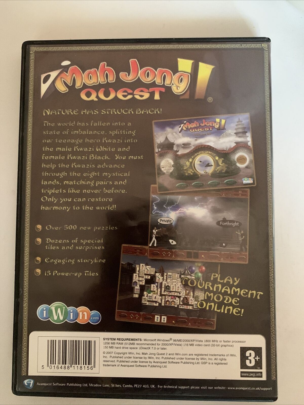 Mah Jong Quest 2 - PC Windows Game