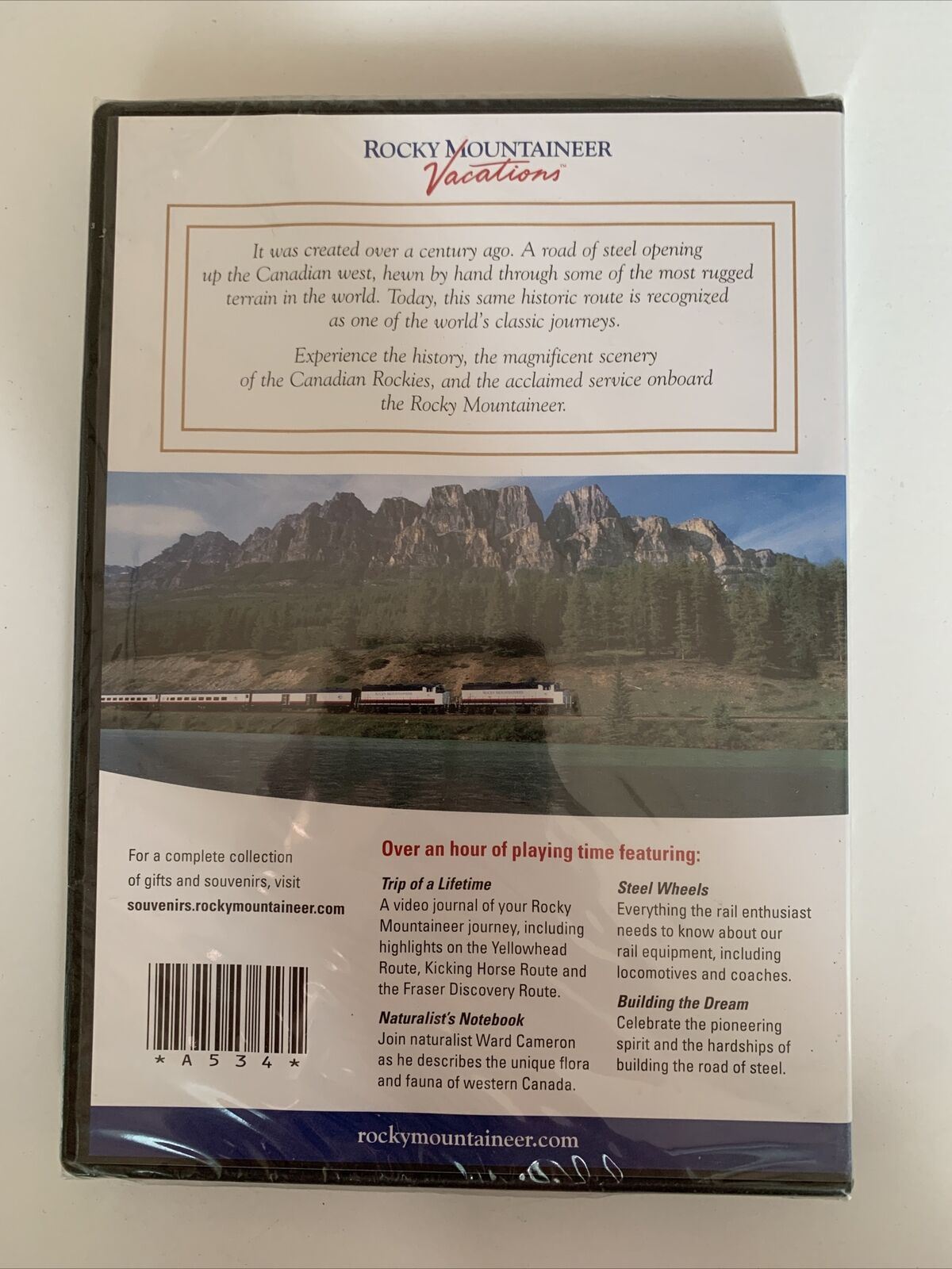 Rocky Mountaineer - The Most Spectacular Train Trip In The World DVD