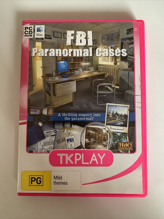 FBI Paranormal Cases - PC/Mac Windows Hidden Object Game