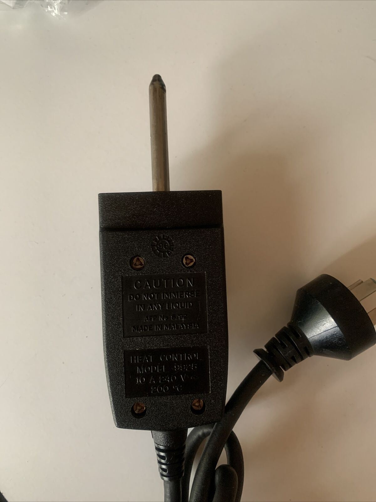 Genuine Black & Decker Heat Control Model 9925 Power Supply