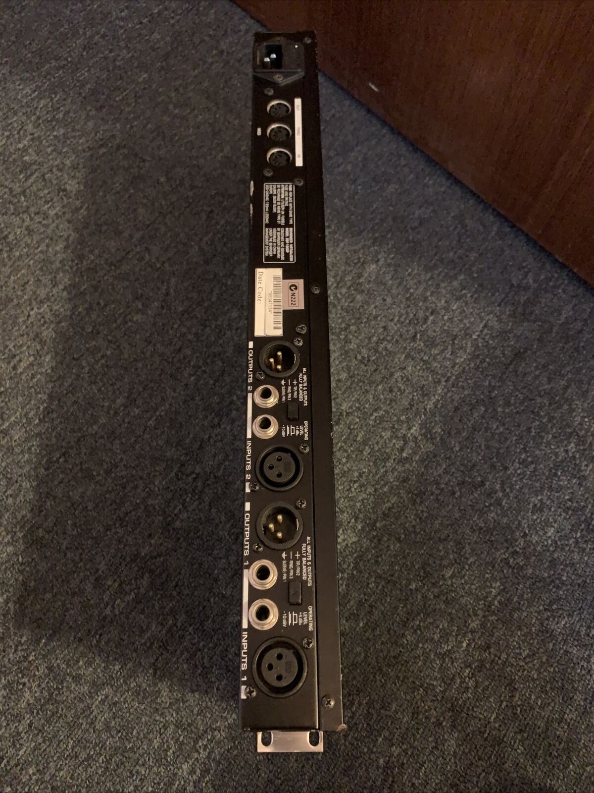 Behringer Virtualizer Pro DSP1000P Digital Effects Processor