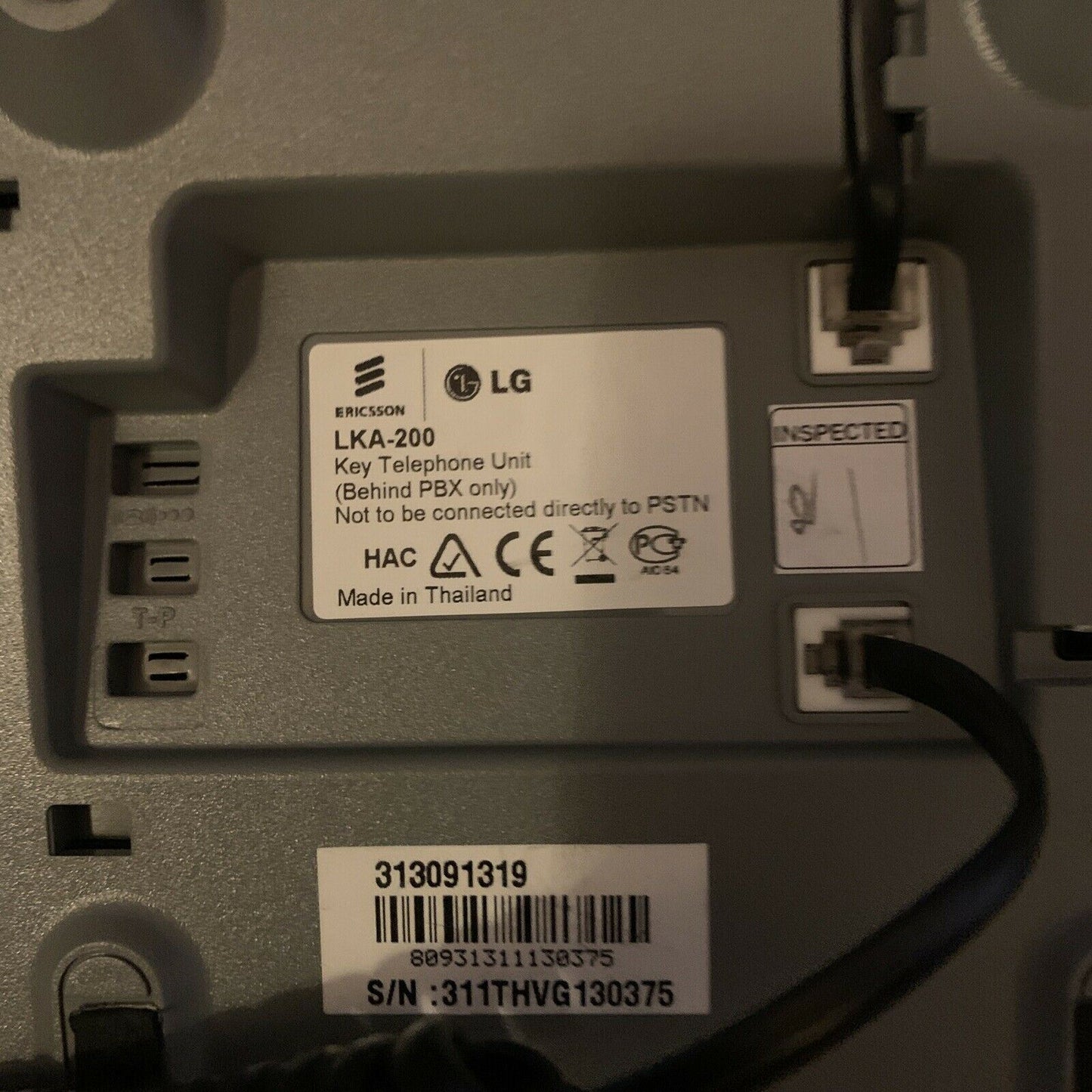 LG Ericsson LKA-200 Key Telephone Unit (Behind PBX Only)