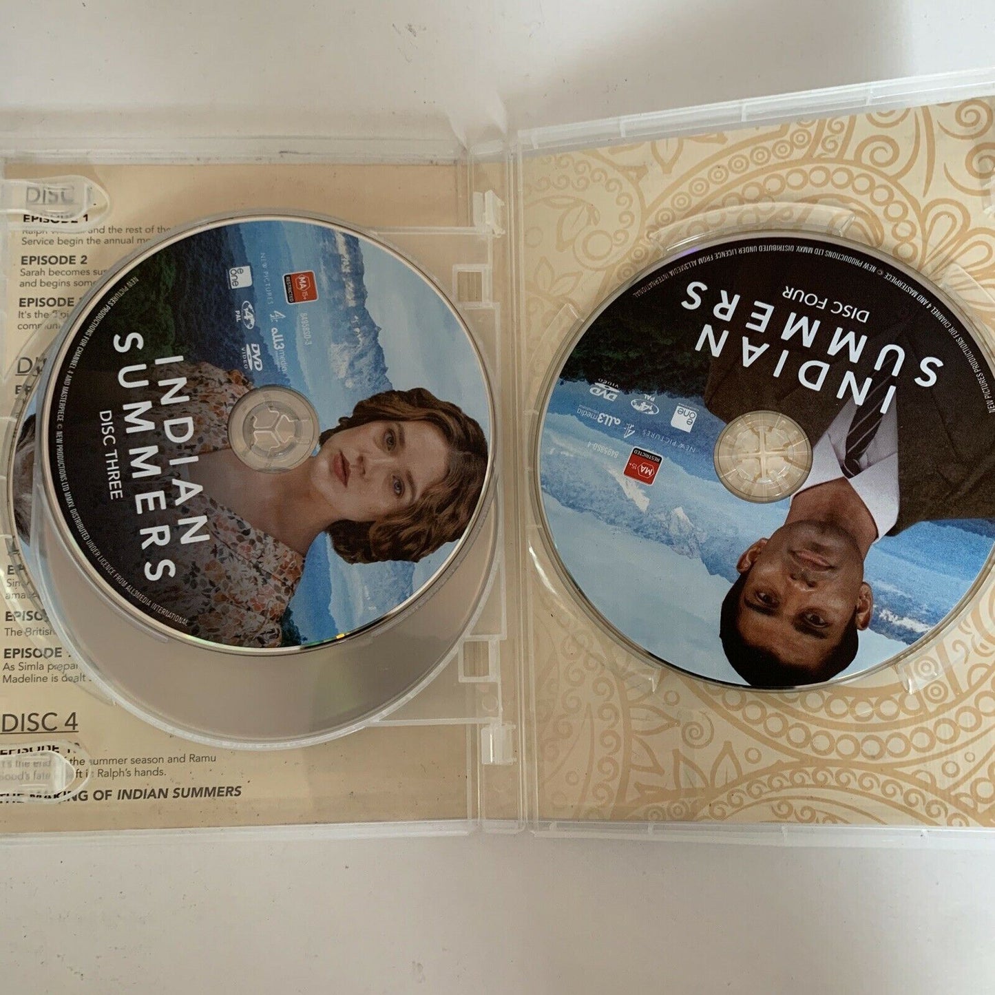 Indian Summers : Season 1 (DVD) Julie Walters, Henry Lloyd-Hughes. Region 4