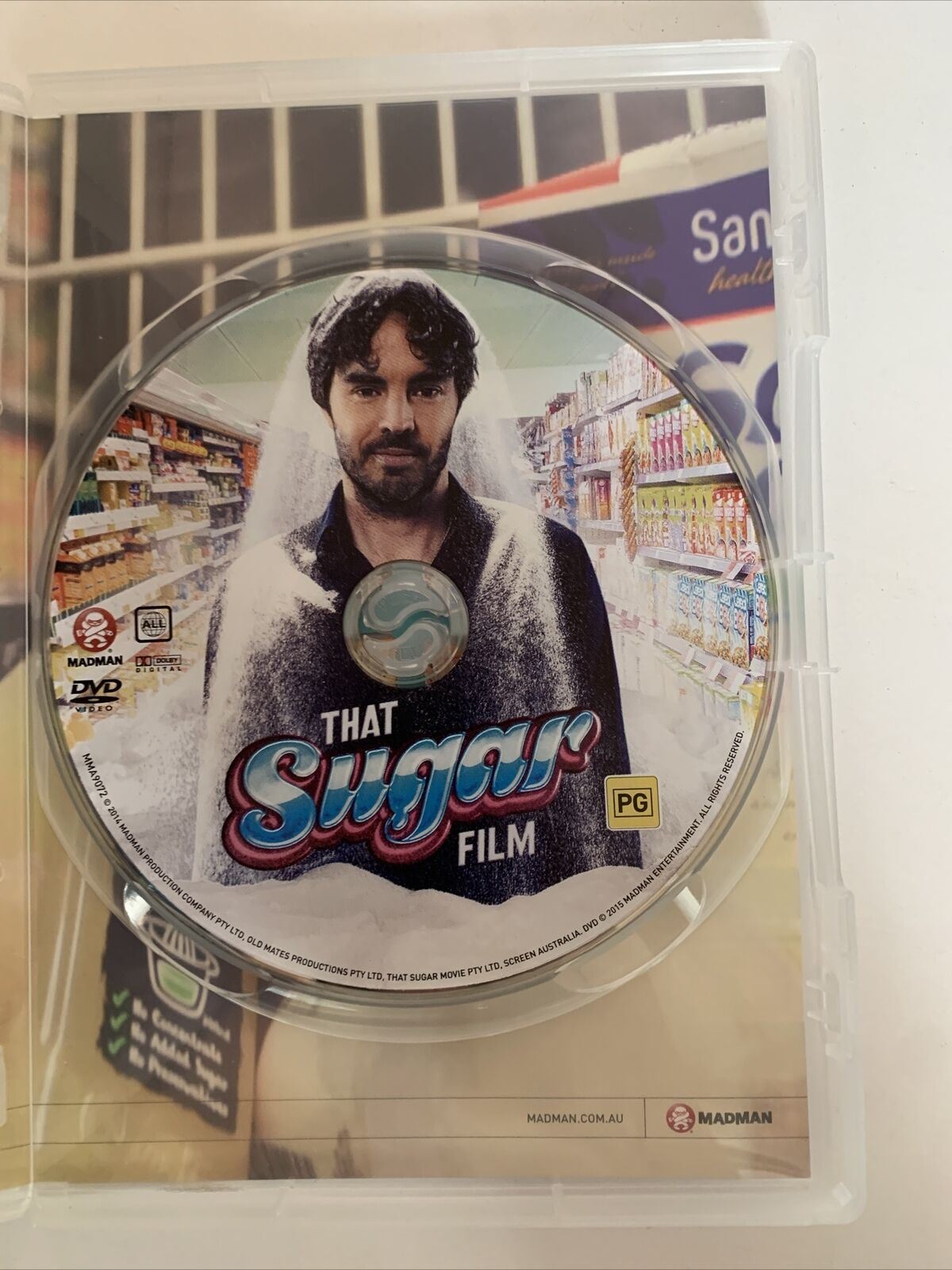That Sugar Film (DVD, 2014) Damon Gameau, Hugh Jackman, Milla Bakaitis. Region 4