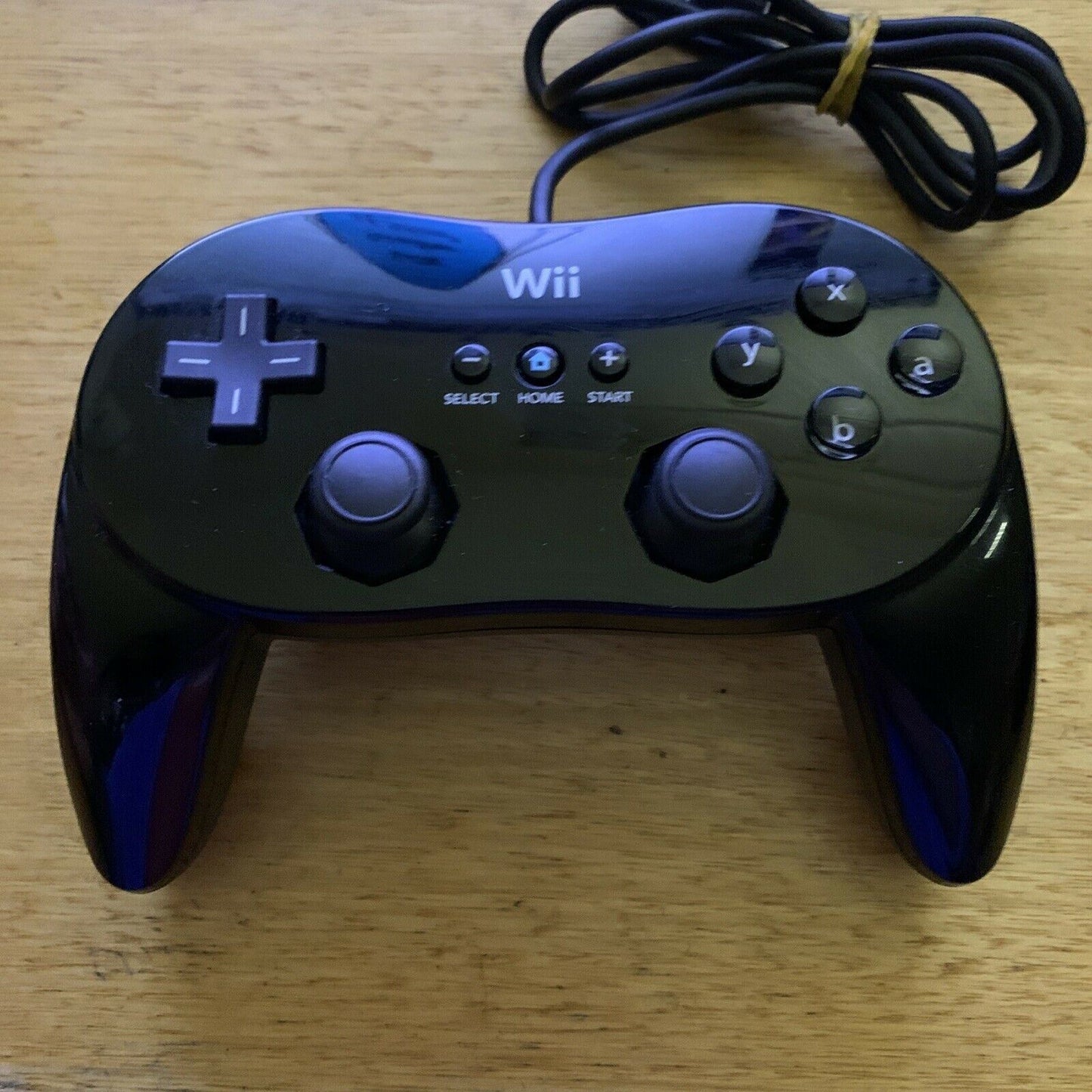 Genuine Official Nintendo Wii Black Classic Controller Pro RVL-005