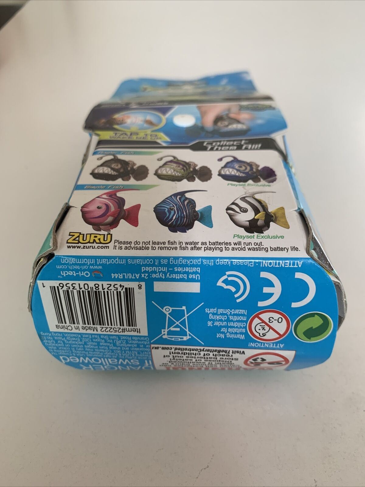 Robo Fish Angler Fish - Water Activated moving fish and glows in the dark!