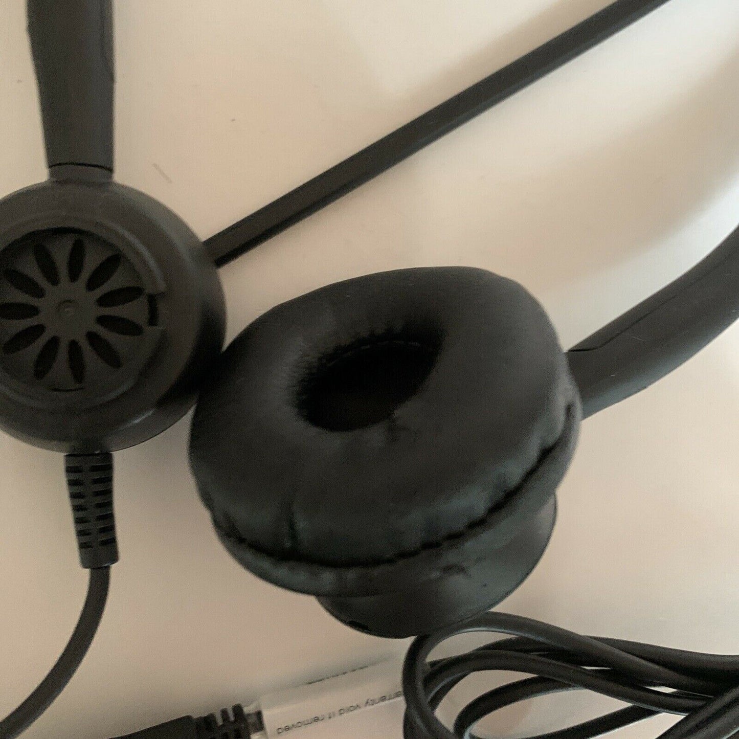 Polaris SoundPro USB Headset Plus Binaural *Working But Missing Foam Pad*