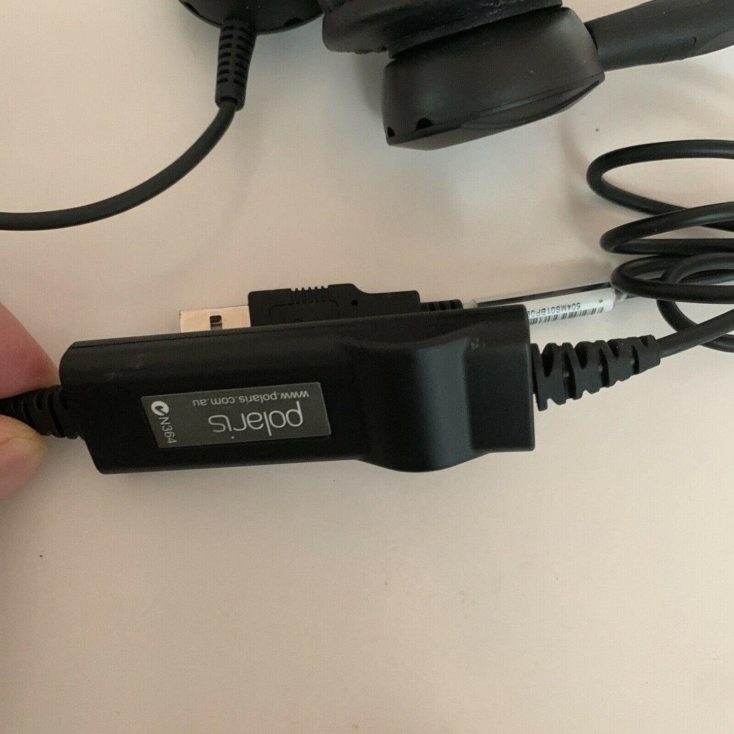 Polaris SoundPro USB Headset Plus Binaural *Working But Missing Foam Pad*
