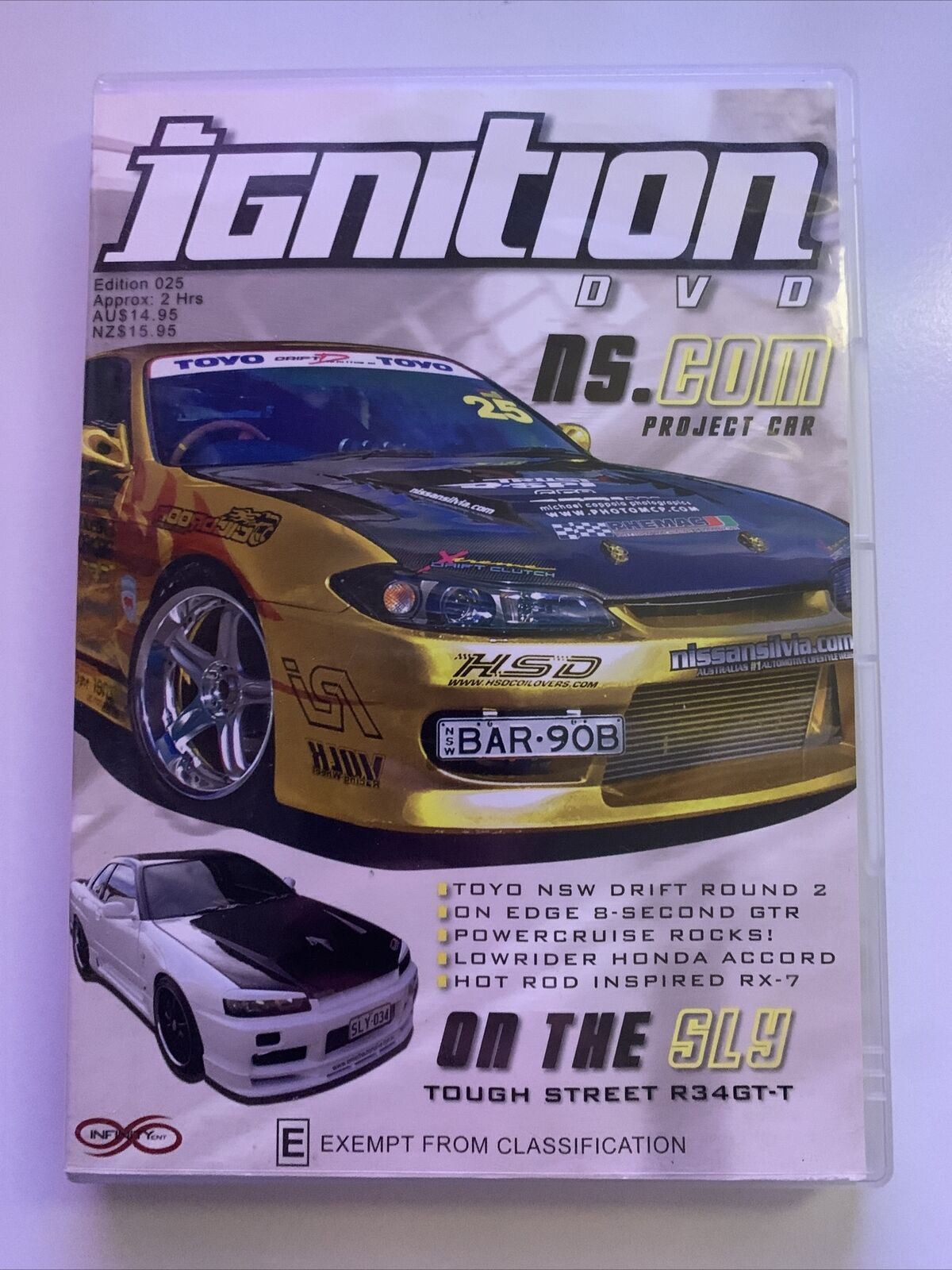 Ignition Edition 025 - Nissan Silvia (DVD) All Regions