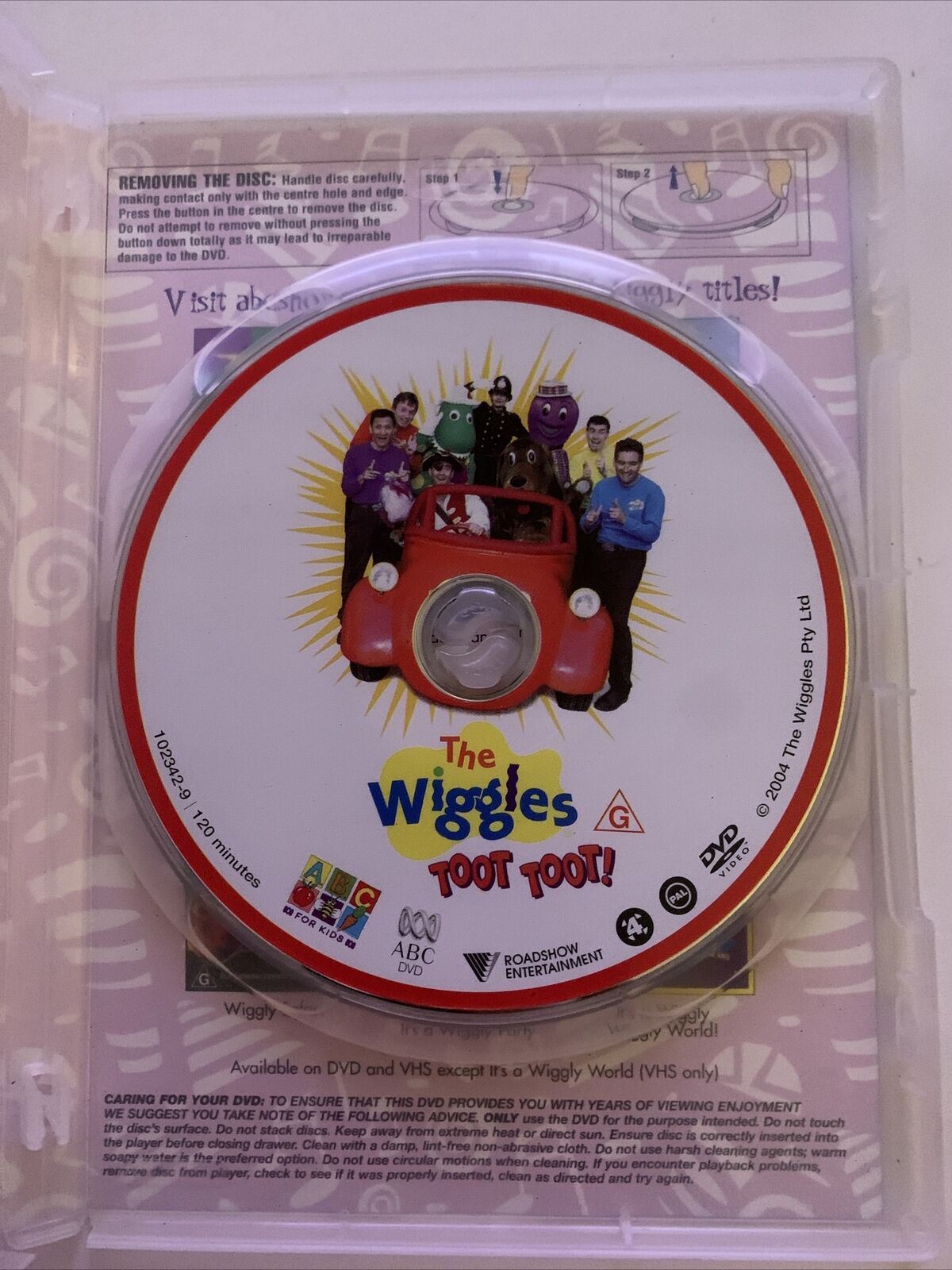 The Wiggles - Toot Toot! (DVD) All Regions