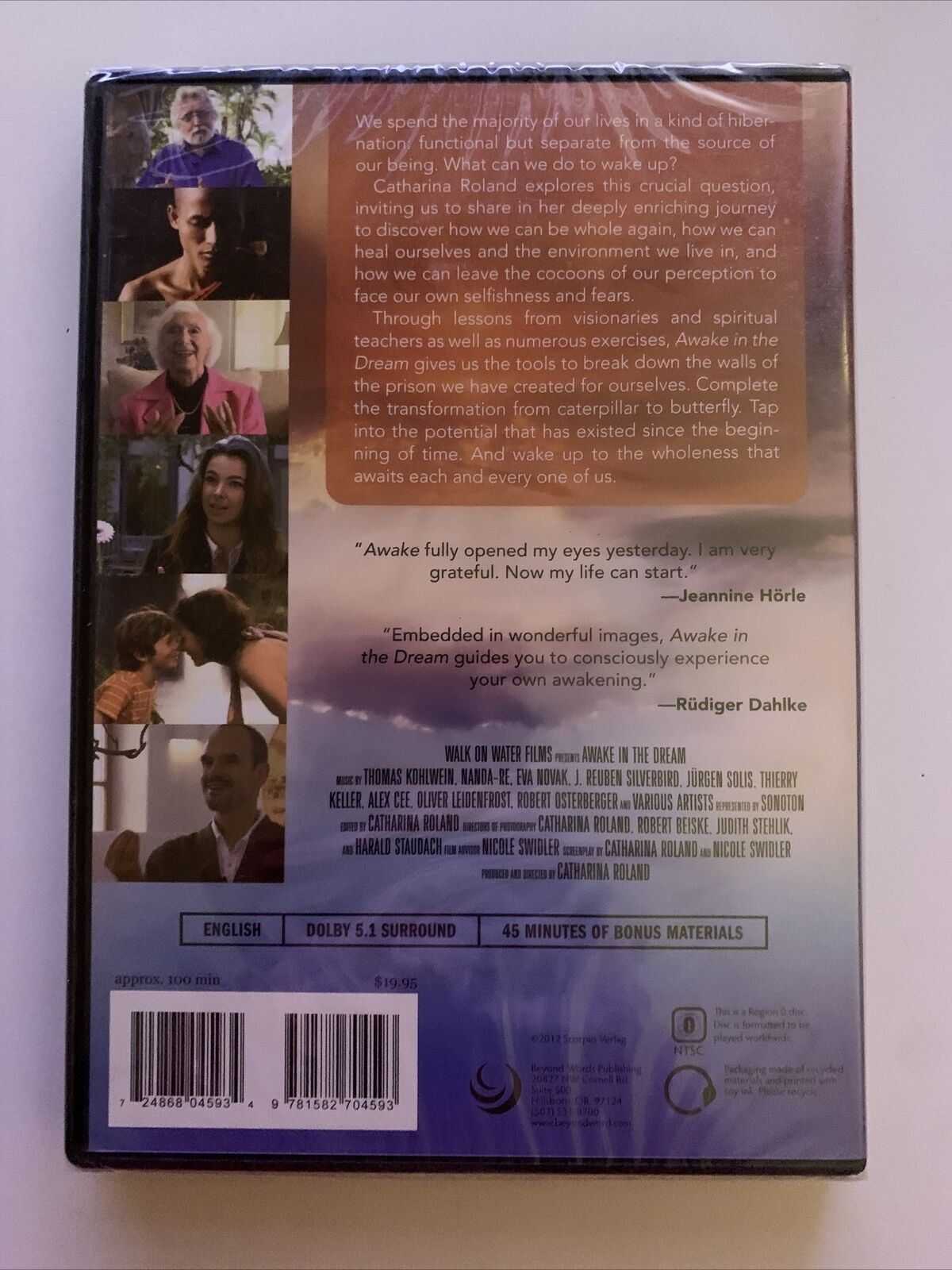 *New Sealed* Awake In The Dream by Catharina Roland (DVD, 2013) All Regions