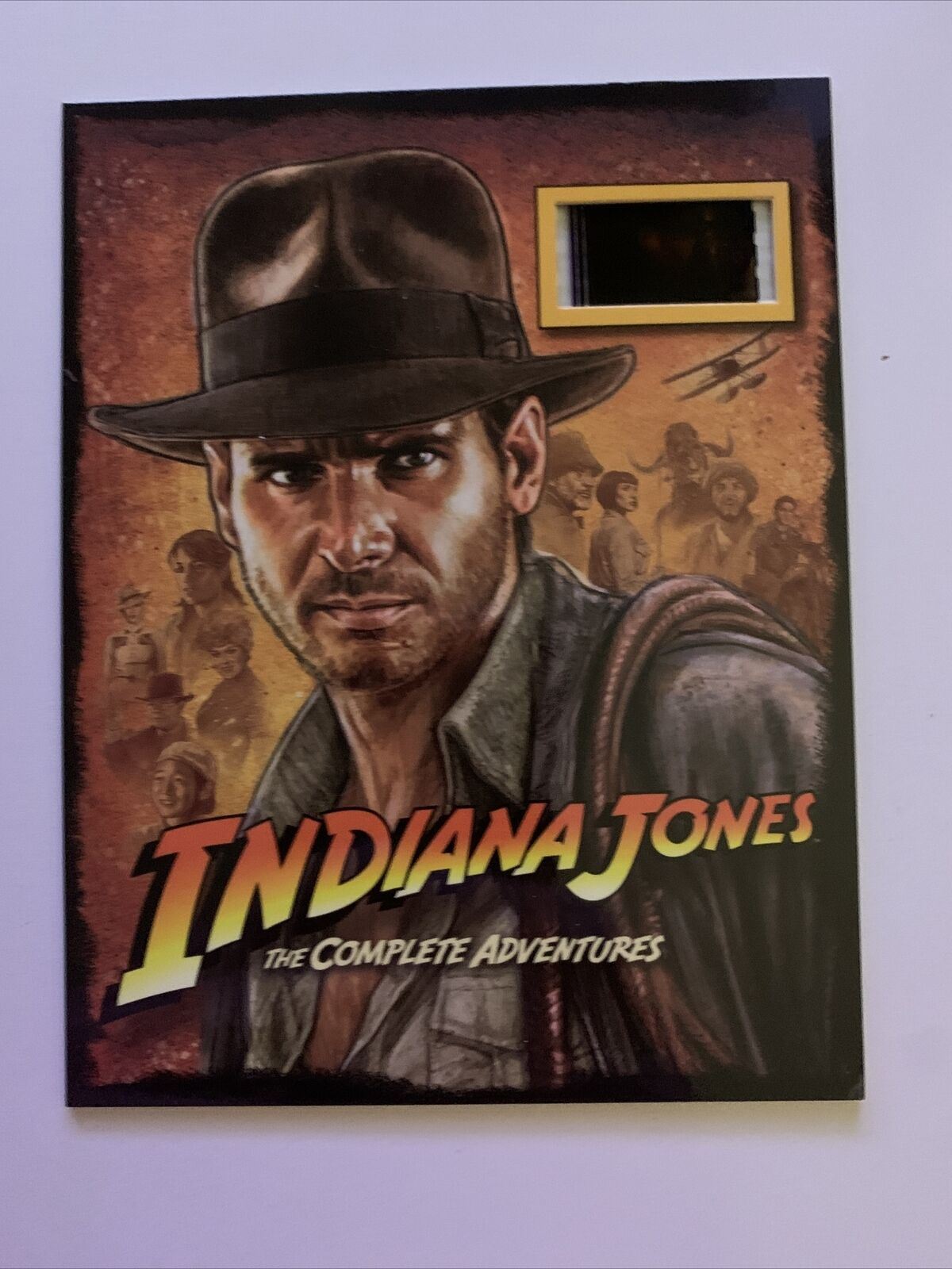 Indiana Jones - The Complete Adventures (Blu-ray, 2012, 5-Disc Set) w 35mm Film