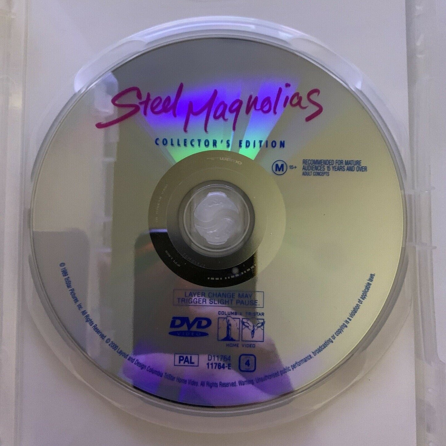 Steel Magnolias (DVD, 1989) Sally Field, Dolly Parton, Shirley MacLaine Region 4