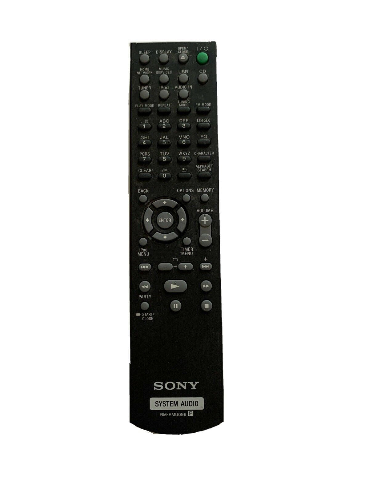 Genuine Sony System Audio Remote Control RM-AMU096