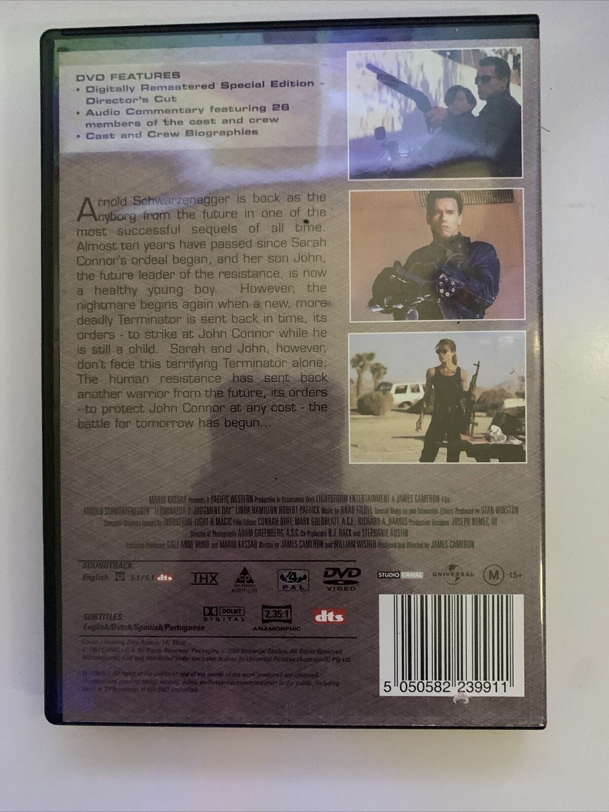 The Terminator 1,2,3 & Machinima (DVD) Region 4