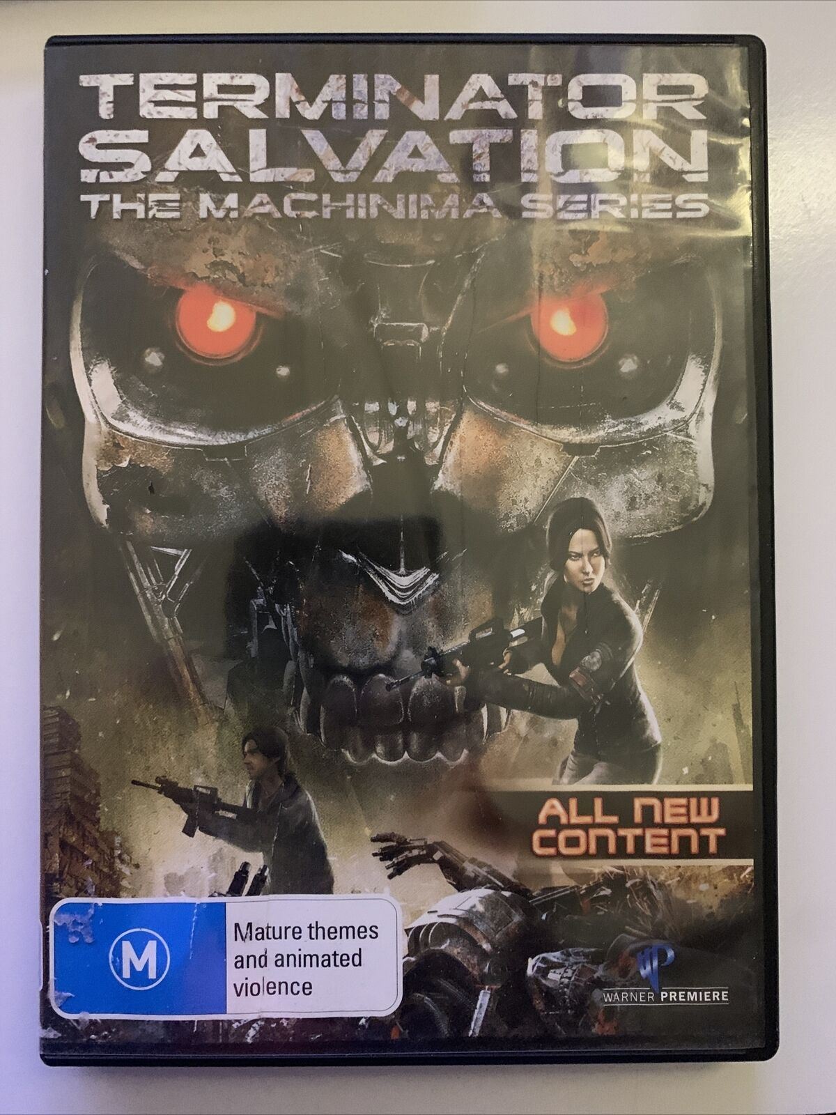 The Terminator 1,2,3 & Machinima (DVD) Region 4