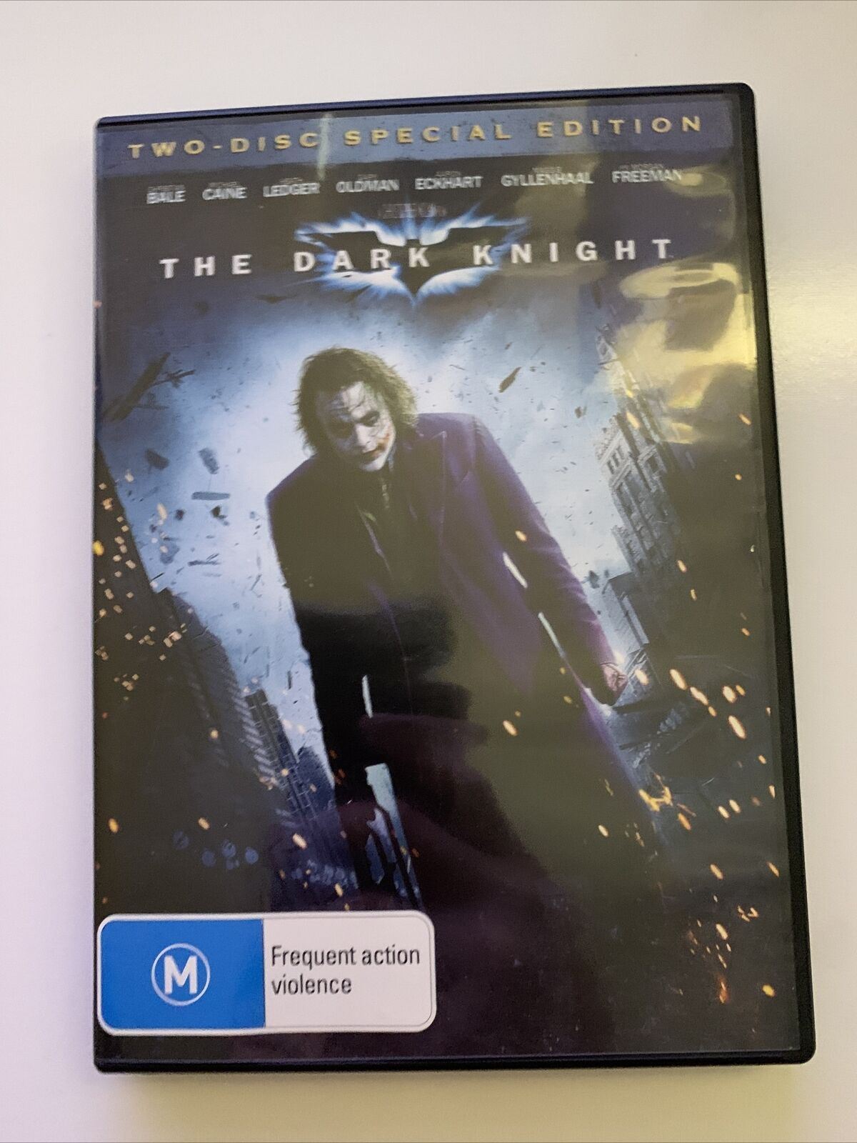 The Dark Knight - Steel Case Limited Edition (DVD) Christian Bale. Region 4